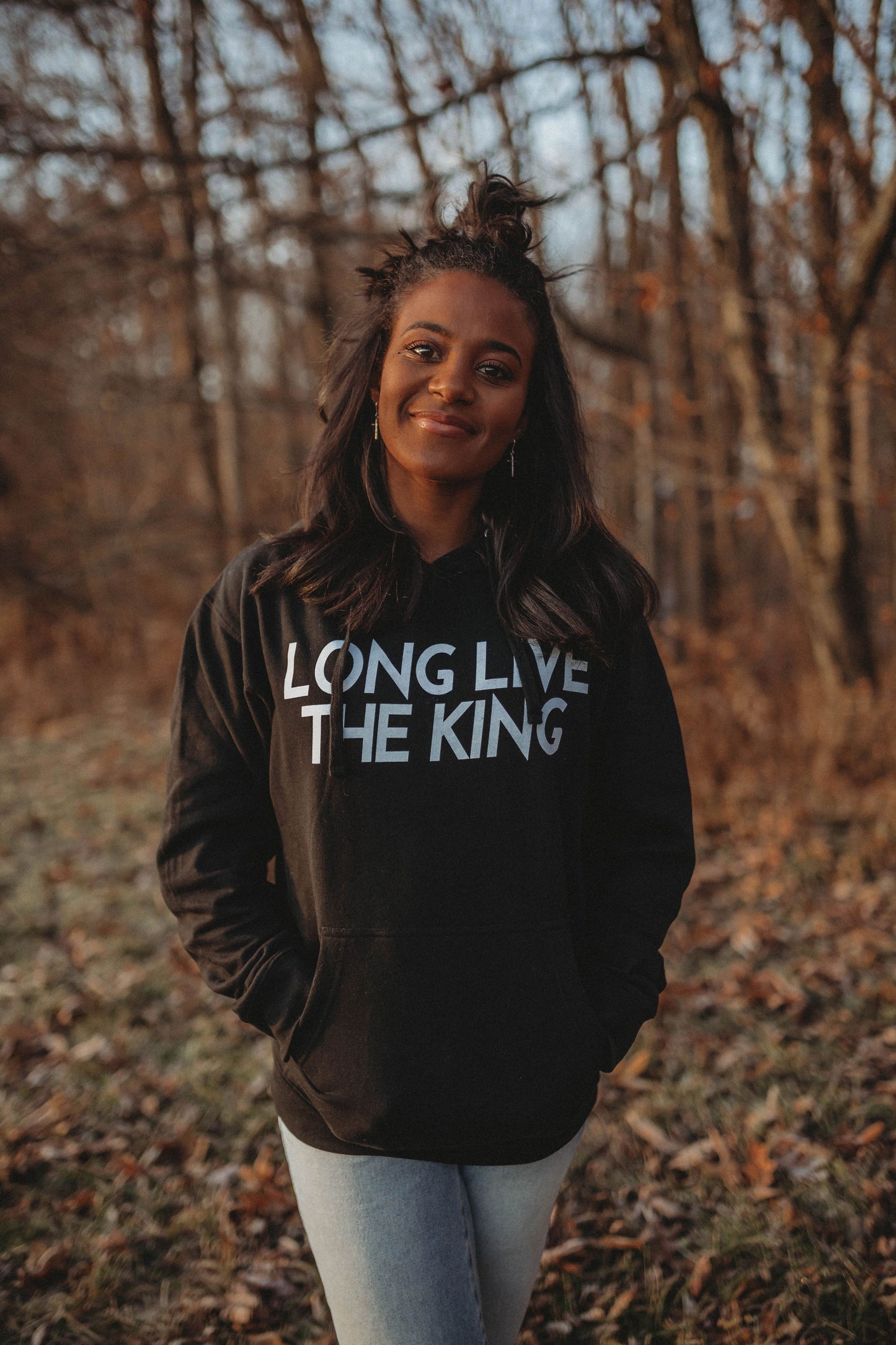 “Long Live The King” Black Hoodie